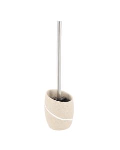TENDANCE Četka za WC šolju sa držačem 36.6x10.2x9.7cm Stone effect, poliresin/bež - 66153104