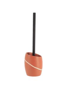 TENDANCE Četka za WC šolju sa držačem 36.6x10.2x9.7cm, poliresin/terakota - 66153125