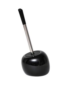 TENDANCE Wc četka Dolomit pebble 39x15 cm keramika crna - 6631103