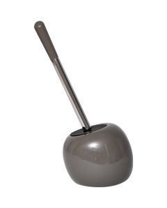 TENDANCE Wc četka Dolomit pebble 39x15 cm keramika, sivo smeđa - 6631165