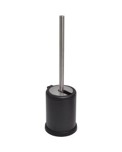 TENDANCE Četka za WC šolju sa držačem 39x11.5 cm, mat crna - 6643103