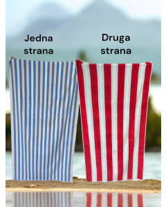 VIKTORIJA Plažni peškir sa dva lica 90x170cm - VLK000680-dvalica