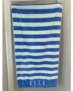 VIKTORIJA Plažni peškir ELLE BLUE  90x170cm - VLK000680-blueelle