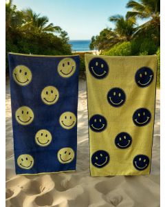 Plažni peškir Smile 86x160cm - VLK000668-smile