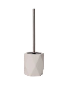 TENDANCE Wc četka Dijamant 37x11 cm keramika, sivo smeđa - 6680165