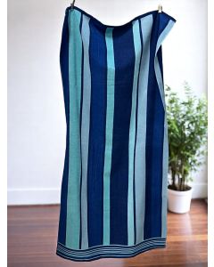 VIKTORIJA Plažni peškir Ocean Stripe 164X87 cm - VLK0006uu