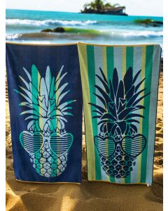 Plažni peškir Ananas 86x160cm - VLK000668-ananas