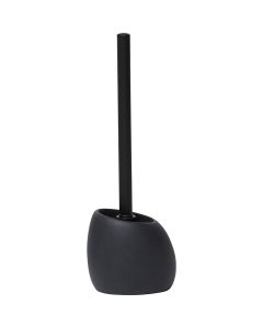 TENDANCE Četka za WC šolju sa držačem 11.5x9.5x37cm, poliresin/crna - 6686103