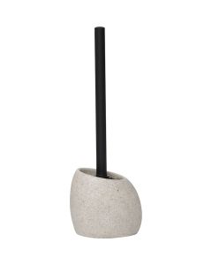 TENDANCE Četka za WC šolju sa držačem 11.5x9.5x37cm, poliresin/krem - 6686104