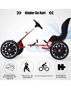 WINNER BIKE GO CART ABARTH WB9388A WHITE - TRO0027