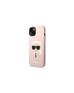 KARL LAGERFELD Futrola za iPhone 14 pink Karl Head - GSM167628