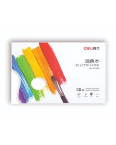 DELI Papir paleta (za mešanje boja) A4, 30 lista - 672262