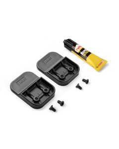 TATAY Set za montažu 11.5x2x19.5cm Glue & fix Onyx - 6739901