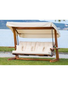 HANAH HOME Baštenska ljuljaška Luna Deluxe 2600, bež