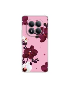 Maska za Xiaomi Redmi Note 15 Pro 4G Pink Orchid Silikonska Print Skin