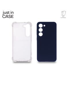 JUST IN CASE 2u1 Extra case MIX paket plavi za S23 - MIX216BL