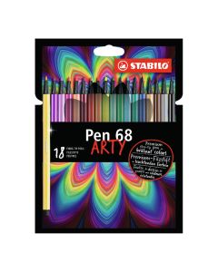 STABILO Fineliner Pen 68 Arty, set 1/18 - 6818-1-20