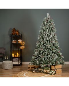 DEKOR DOM Novogodišnja jelka WINDHAM FROSTED 210cm - 043167