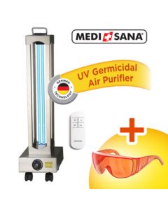 MEDISANA UV + Ozone germicidni sterilizator i ozonizator proffesional 150W + zaštitne naočare - MedSan584