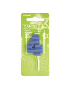 AMSCAN Svećice Dots&Stripes 4 - INT996434