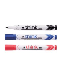 DELI Marker za belu tablu, crni, okrugli vrh EU00120 - 694125