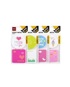 DELI Stiker blok, razni oblici, neon boje EA55302 - 831861