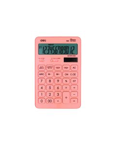 DELI Kalkulator stoni, pink EM01541 - 839959