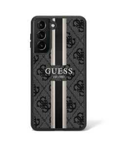 LICENSED GUESS Futrola za Samsung S23 Black 4G Printed Stripe - GSM169699