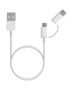 XIAOMI Kabl Mi 2-in-1 USB Cable Micro USB na Type C 30cm - 6970244524928