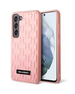 LICENSED KARL LAGERFELD Futrola za Samsung S23 Pink 3D Monogram - GSM169718