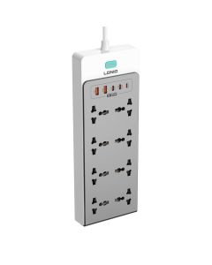 Produzni kabl LDNIO SC4 13-IN-1 8 uticnica 2xPD 2xUSB 1xLightning GaN 65W 2m