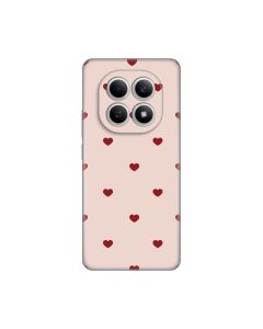 Maska za Xiaomi Redmi Note 15 4G Beige Hearts Silikonska Print