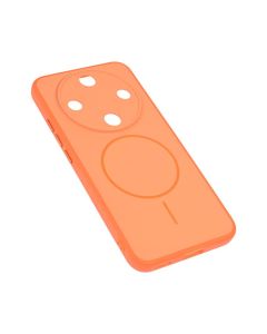 Maska za Honor Magic 8 Lite narandzasta Magsafe Matte Line