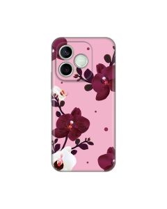 Maska za Honor 600 Lite Pink Orchid Silikonska Print Skin