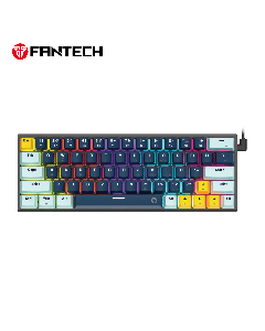 FANTECH Gejmerska mehanicka tastatura MK874V2 Atom63 Mizu Navy rosie switch