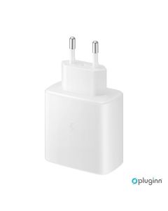 Kucni Punjac Pluginn AJ-45 PD Fast 45W redizajn za Samsung CE beli