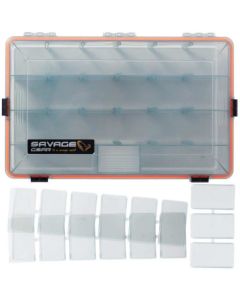 SAVAGE GEAR KUTIJA ZA VARALICE - 6B SG WP SMOKE 35,5X23X9,2CM