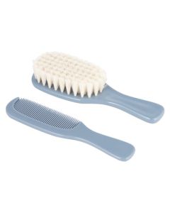 CANPOL BABIES CESALJ I CETKA NATURAL BRISTLES 7/406 GOLD  BLUE