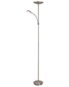 Rabalux Podne lampe Vlasta LED 18 LED 5W brušeni hrom (7006) - 7006