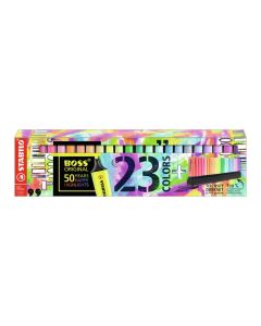 STABILO Tekst markeri Boss original stoni set 1/23 - 7023-01-5