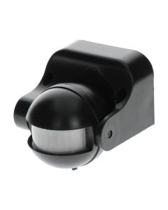 ORNO Senzor pokreta 180° IP44 PIR, crna - ORNOR-CR-201-B