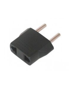 E-GREEN Adapter Euro utikač - USA utičnica crna - 70414