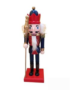 Novogodišnja figura Drveni vojnik 25 cm 70487 - 70487-1