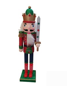 Novogodišnja figura Drveni vojnik 38 cm 70488 - 70488-1