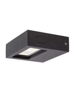 Rabalux Spoljna zidna rasveta Ganges LED 7W mat crno (7052) - 7052