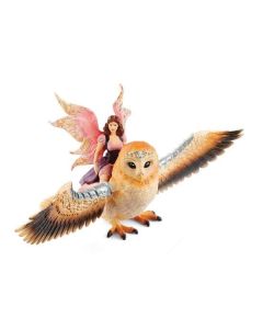 SCHLEICH Elf na magičnoj sovi od glitera - 70713
