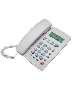 MeanIT Zični telefon ST-300, LCD, ID broja, handsfree, bela