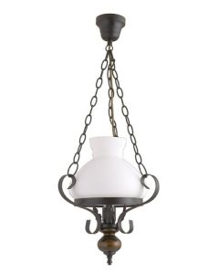 Rabalux Luster Petronel E27 1x MAX 60W mat crno (7076) - 7076
