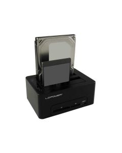 LC POWER HDD DOCKING, USB3.0, 2x HDD/SSD, Card reader + 1x USB3.0, LC-DOCK-U3-CR - 70771
