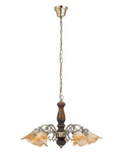 Rabalux Luster Rustic 3 E14 5x MAX 40W bronzana (7095) - 7095